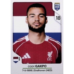 Cody Gakpo Liverpool 96