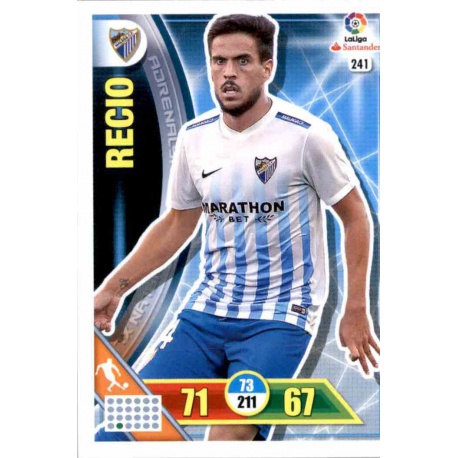 Recio Málaga 241 Adrenalyn XL La Liga 2016-17