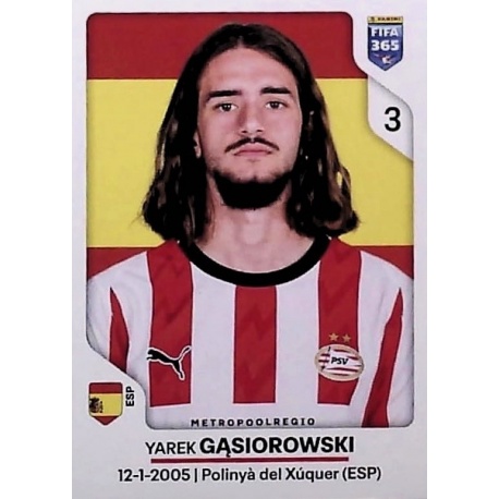 Yarek Gasiorowski PSV Eindhoven 334