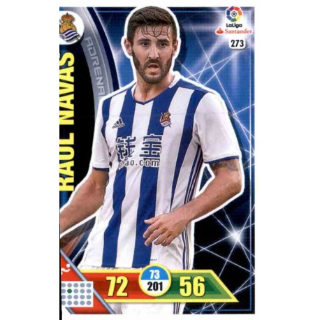 Raúl Navas Real Sociedad 273 Adrenalyn XL La Liga 2016-17