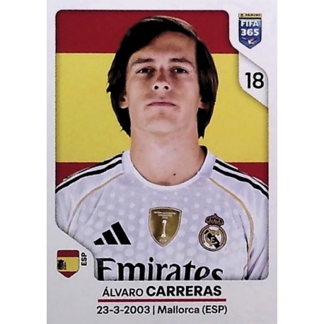 Álvaro Carreras Real Madrid 501