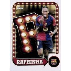 Raphinha Name in Lights Barcelona 24