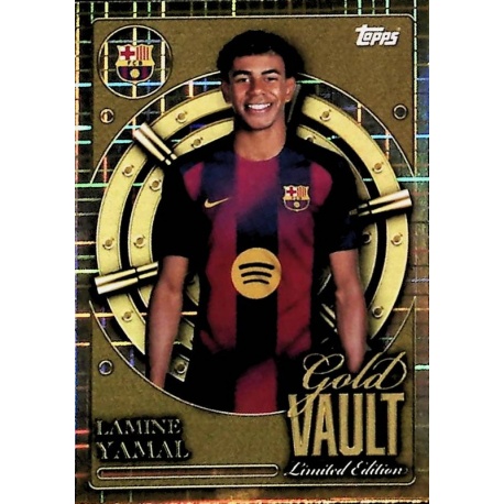 Lamine Yamal Gold Vault Limited Edition Barcelona GV-5
