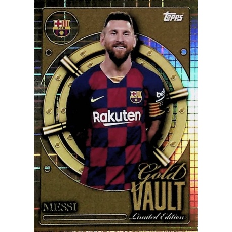 Lionel Messi Gold Vault Limited Edition Barcelona GV-6