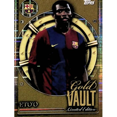 Samuel Eto'o Gold Vault Limited Edition Barcelona GV-10