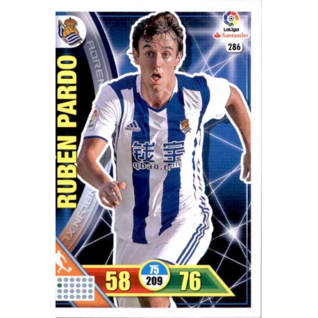 Rubén Pardo Real Sociedad 286 Adrenalyn XL La Liga 2016-17