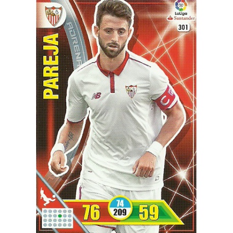 Pareja Sevilla 301 Adrenalyn XL La Liga 2016-17