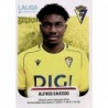 Venta cromos Alfred Caicedo Cádiz Panini Liga Hypermotion 2025-26