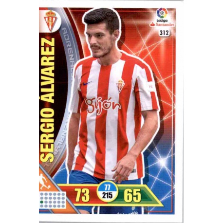 Sergio Álvarez Sporting 312 Adrenalyn XL La Liga 2016-17