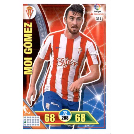 Moi Gómez Sporting 314 Adrenalyn XL La Liga 2016-17