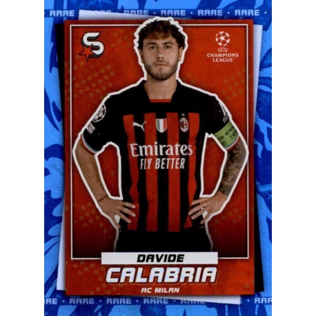 Davide Calabria Rare AC Milan 70