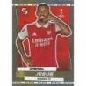 Buy Cards Gabriel Jesus Mystic Arsenal Topps Superstars 2022-2023