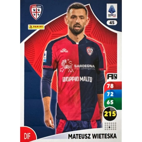 Mateusz Wieteska Cagliari 45