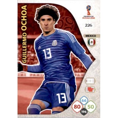 Guillermo Ochoa Méjico 226 Adrenalyn XL World Cup 2018 