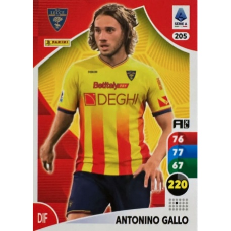 Antonino Gallo Lecce 205