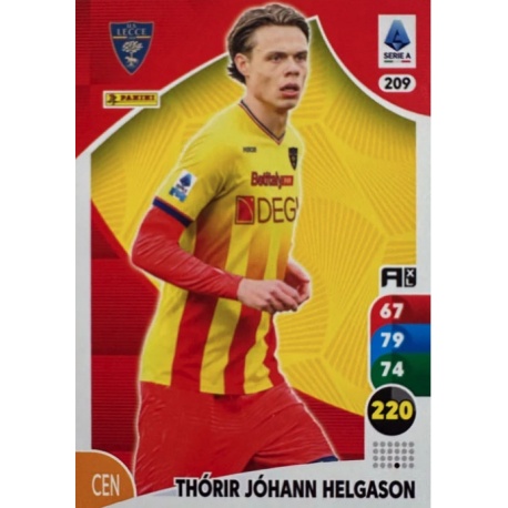 Thórir Jóhann Helgason Lecce 209