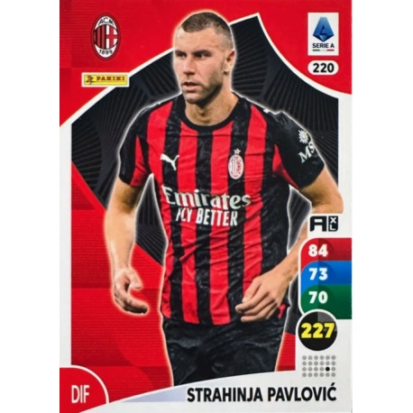 Strahinja Pavlović AC Milan 220