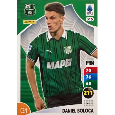 Daniel Boloca Sassuolo 315