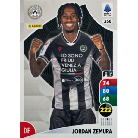 Jordan Zemura Udinese 350