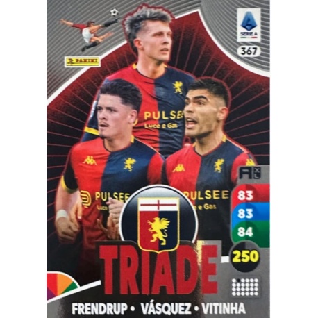 Frendrup-Vásquez-Vitinha Triade Génova 367