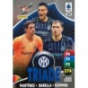 Discover the best deals Martínez-Barella-Sommer Triade Inter Milan cards Serie A Panini 2025-26