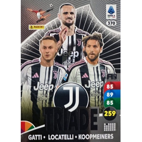 Gatti-Locatelli-Koopmeiners Triade Juventus 370