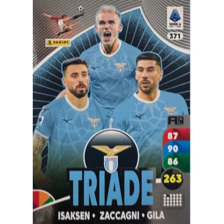 Isaksen-Zaccagni-Gila Triade Lazio 371