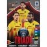 Shop Now Pierotti-Coulibaly-Helgason Triade Lecce Calciatori Adrenalyn XL 2025-26