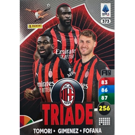 Tomori-Gimenez-Fofana Triade AC Milan 373