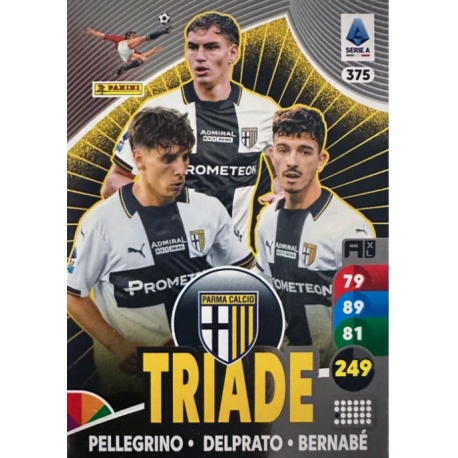 Pellegrino-Delprato-Bernabé Triade Parma 375