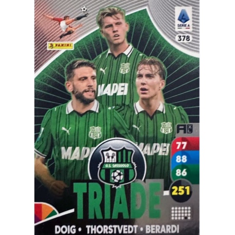 Doig-Thorstvedt-Berardi Triade Sassuolo 378