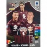 Easy shopping Casadei-Schuurs-Vlašić Triade Torino trading cards Serie A 2025-26