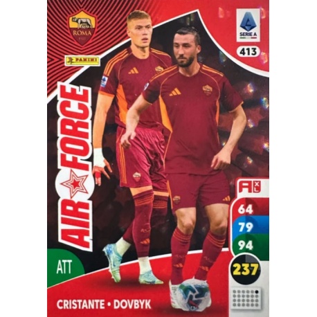 Cristante-Dovbyk Air Force Roma 413