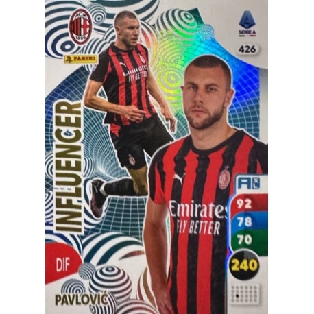 Pavlović Influencer AC Milan 426