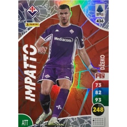 Džeko Impatto Fiorentina 436