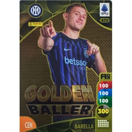 Barella Golden Baller Inter Milan 472