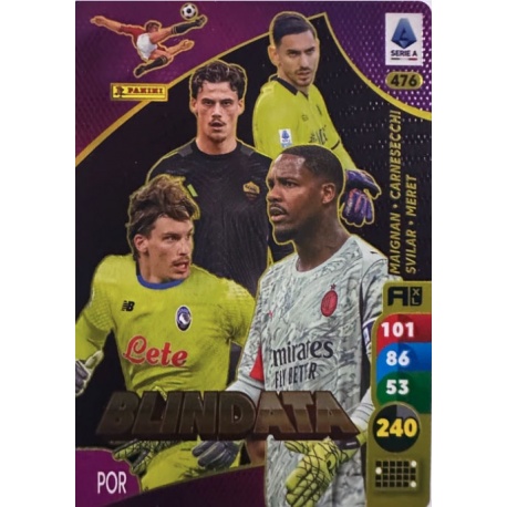 Carnesecchi-Maignan-Meret-Svilar Card Blindata 476