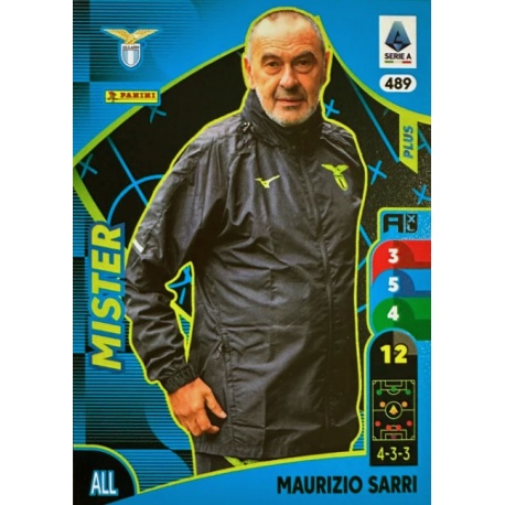 Maurizio Sarri Mister Lazio 489