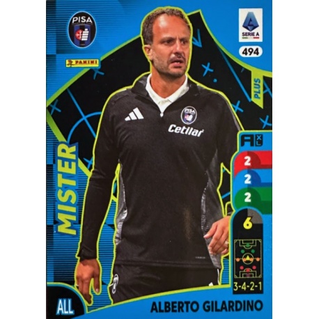 Alberto Gilardino Mister Pisa 494