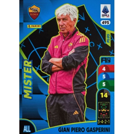 Gian Piero Gasperini Mister Roma 495