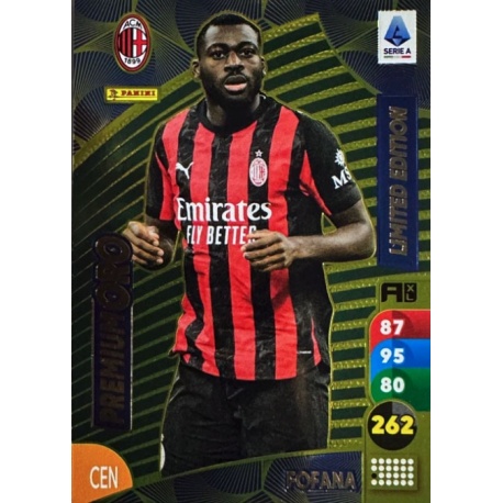 Youssouf Fofana Premium Oro Limited Edition AC Milan