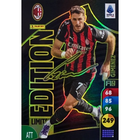 Santiago Gimenez Limited Edition Firma AC Milan