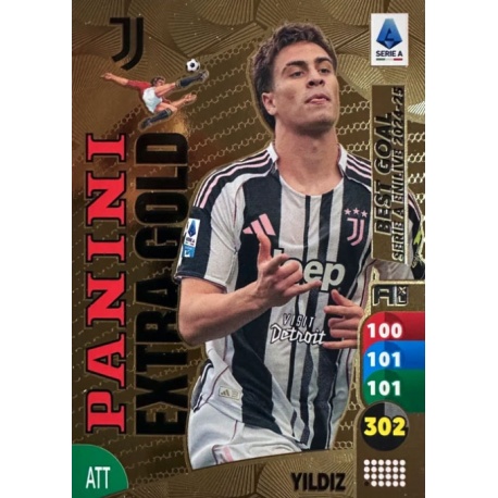 Kenan Yildiz Panini Extra Gold Juventus