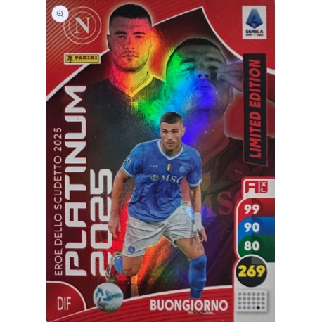 Alessandro Buongiorno Limited Edition Platinum 2025 Nápoles