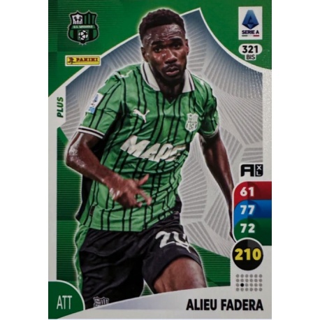 Alieu Fadera Plus Sassuolo 321 Bis