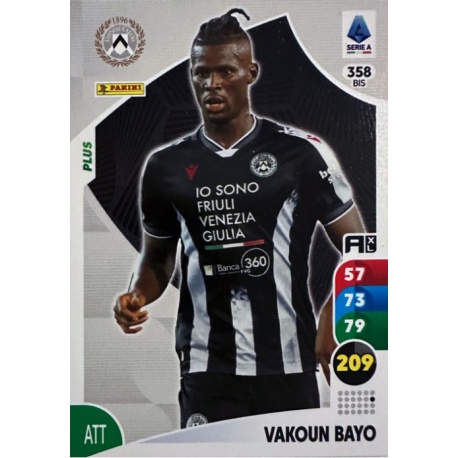 Vakoun Bayo Plus Udinese 358 Bis
