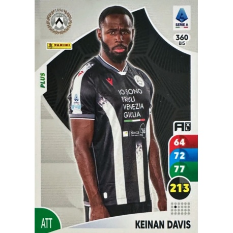 Keinan Davis Plus Udinese 360 Bis