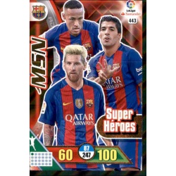 MSN - Messi / Suárez / Neymar - Barcelona Super Héroes 443 Neymar Jr