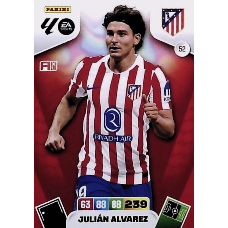 Julián Álvarez Atlético Madrid 52