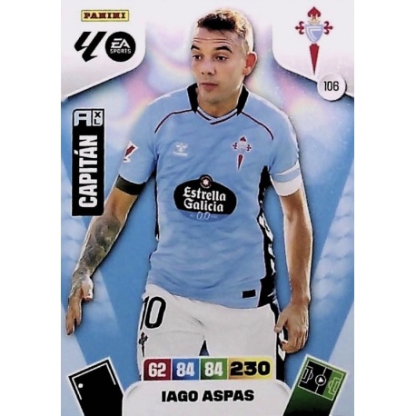 Iago Aspas -Capitán Celta 106